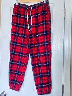 Gapbody Women's Flannel Pajama Pants with Drawstring